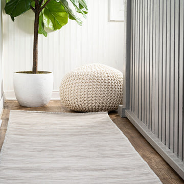 Ethan Modern Flatweave Solid Area Rug